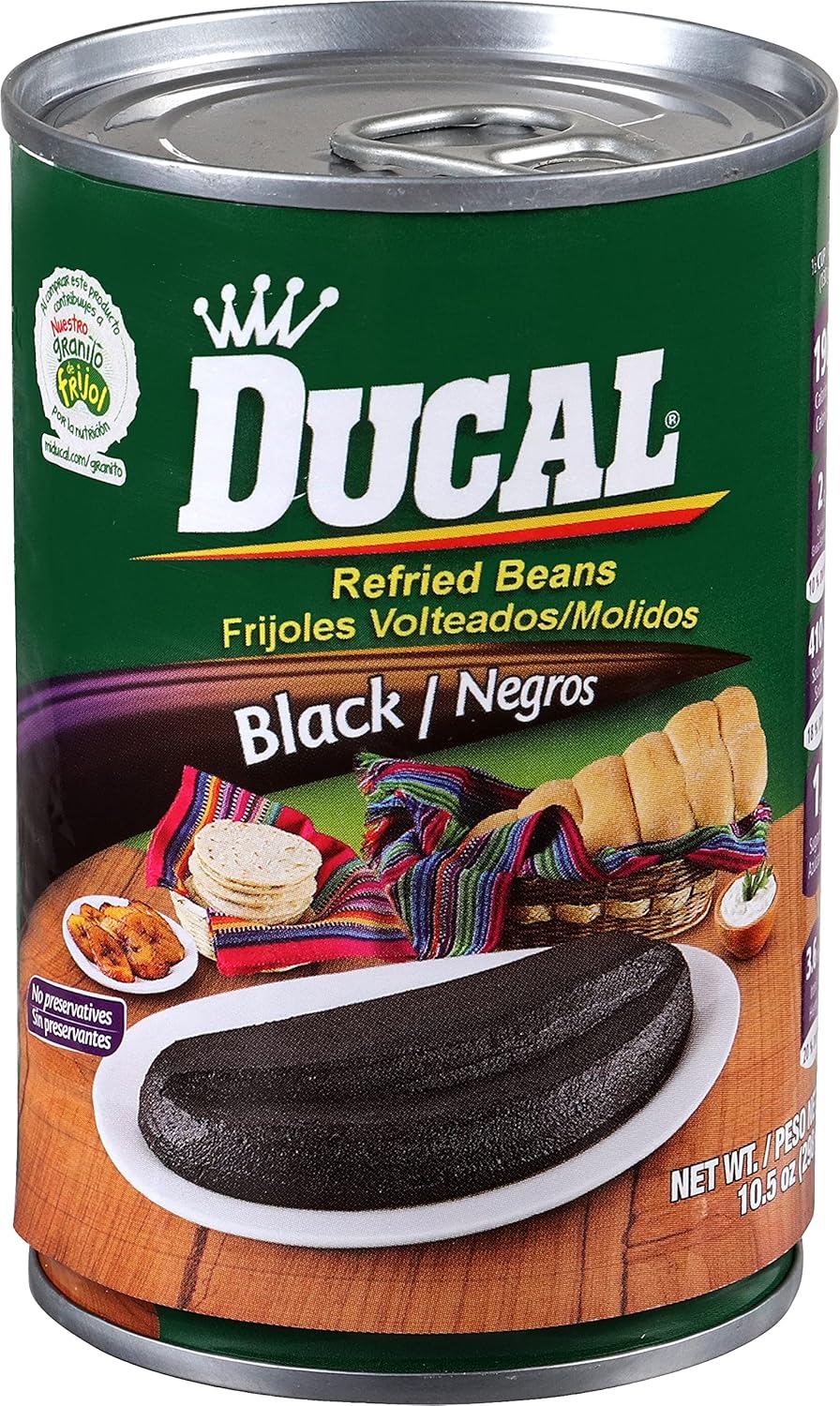 Goya-Foods-Ducal-Refried-Black-Beans,-1154