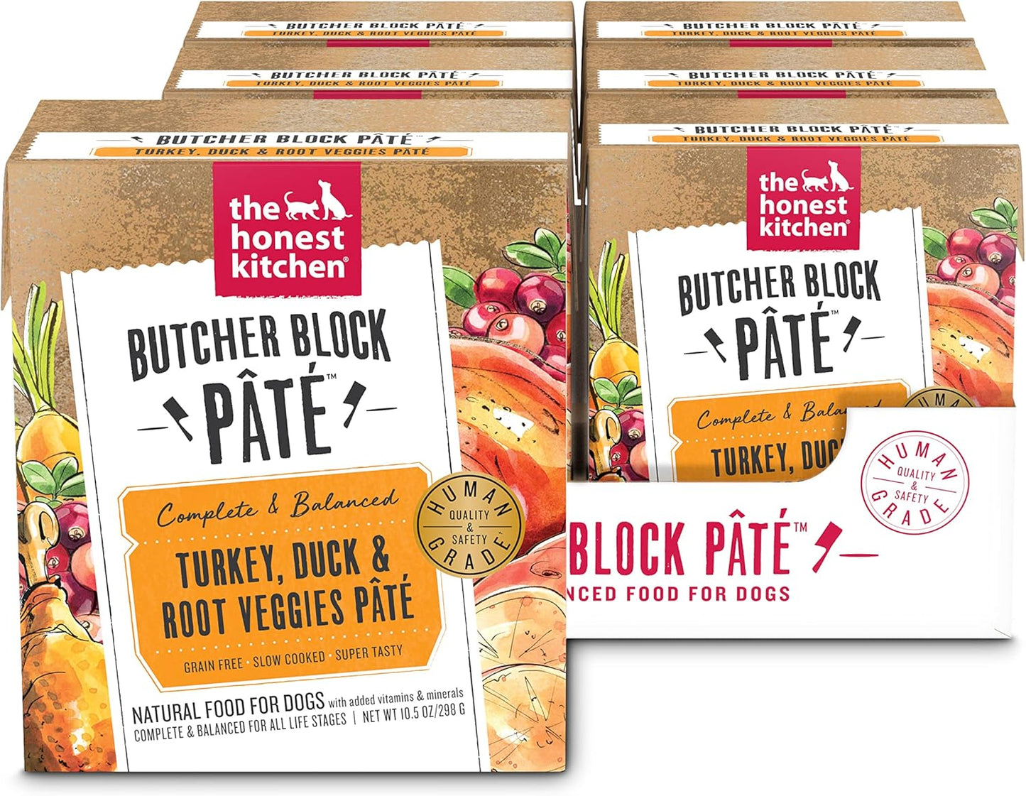 The-Honest-Kitchen-Human-Grade-Butcher-Block-Pâté:-Turkey,-Duck-&-Root-Veggies-1444