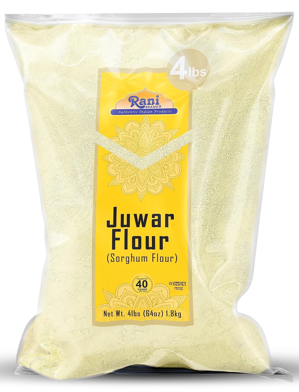 Rani-Juwar-(Sorghum)-Flour-64oz-(4lbs)-1.81kg-Bulk-~-All-Natural-|-216