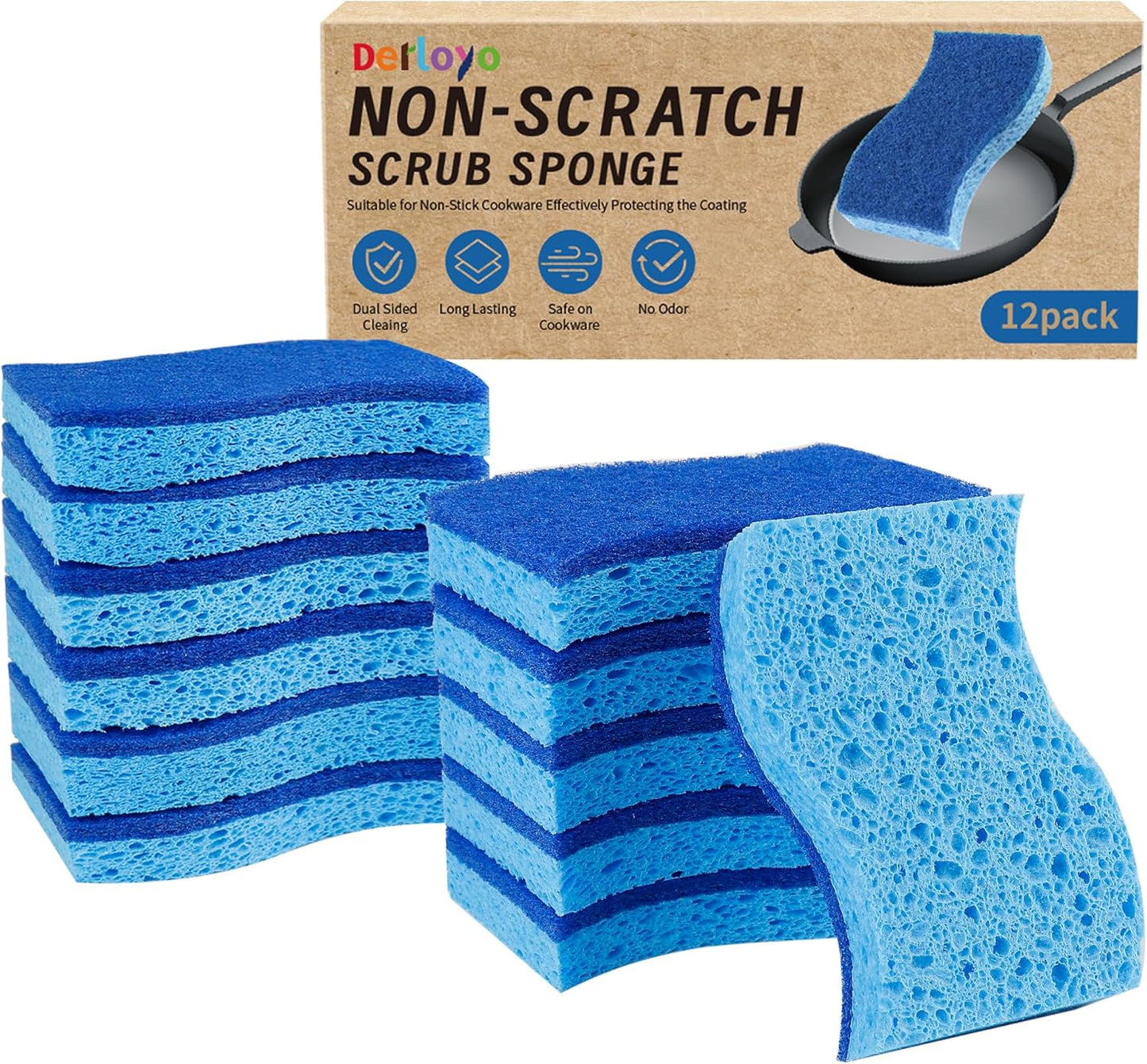 12-Count-Non-Scratch-Dish-Sponges-Kitchen,-Long-Lasting-Cleaning-Sponges-for-Dishes,Dual-Sided-Kitchen-Sponges,-416