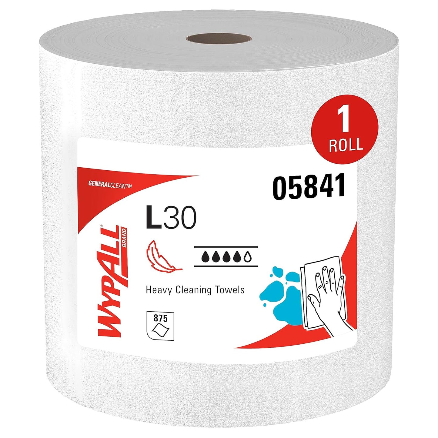 WypAll-GeneralClean-L30-Cloths-Heavy-Duty-Cleaning-Wipes,-Jumbo-(05841),-1895