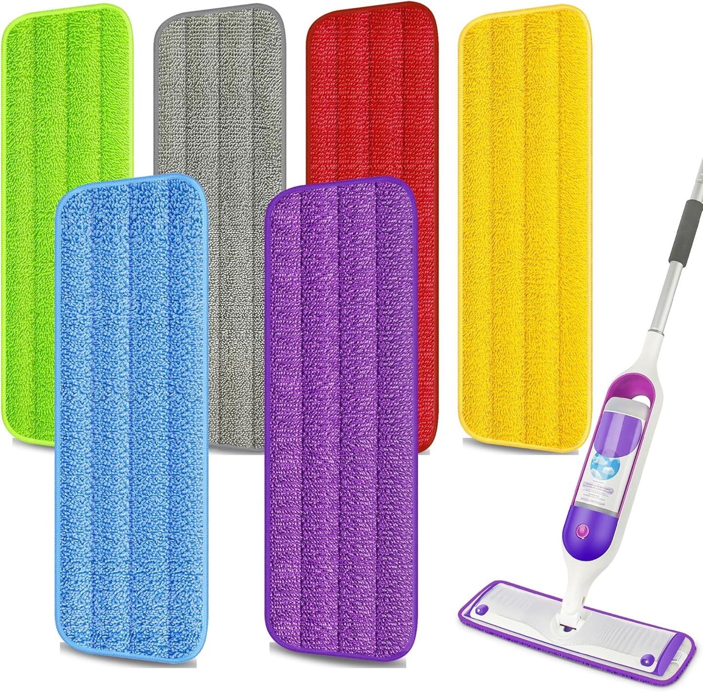 EXEGO-6-Count-Reusable-Microfiber-Mop-Pads-for-Swiffer-PowerMop-489