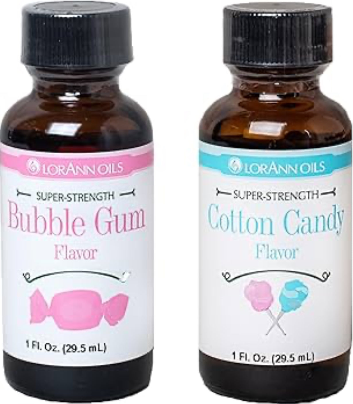 LorAnn SS Flavor combo Bubble Gum and Cotton Candy
