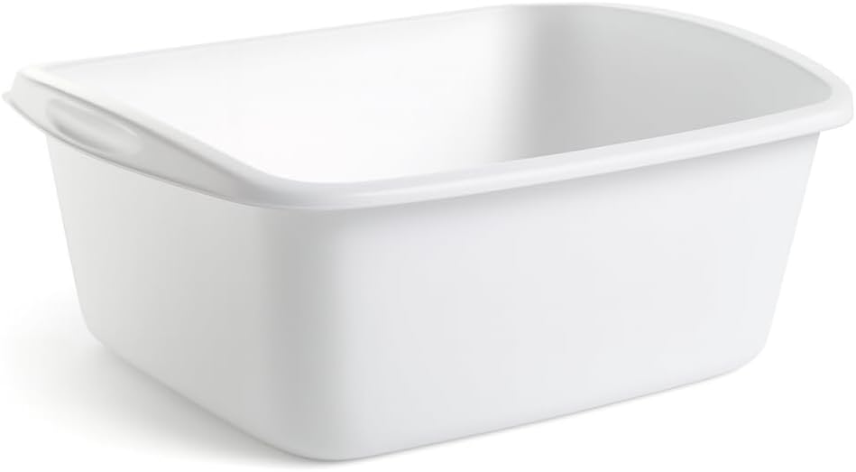 Tribello-Plastic-Wash-Tub-Dishpan-Basin-and-Foot-Bath-for-Soaking-Feet,-306