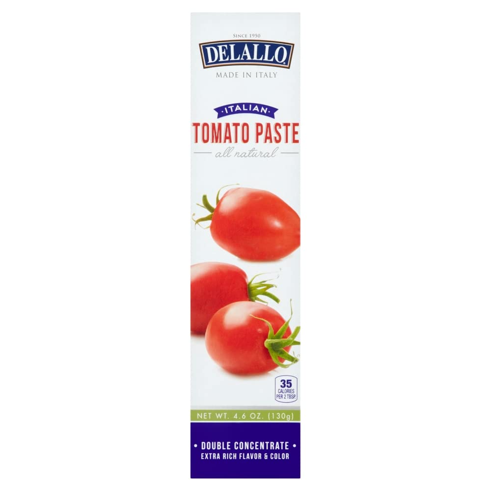DeLallo-Italian-All-Natural-Tomato-Paste,-Double-Concentrate,-4.6oz-Tube-------221