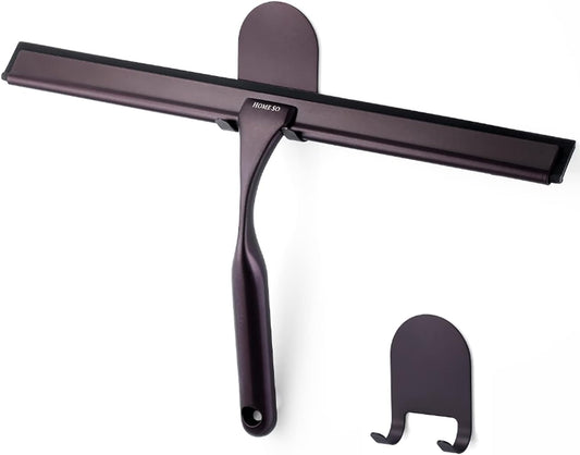 HOME-SO-12”-Shower-Squeegee-in-Bronze-Finish;-Effective-Rubber-1474