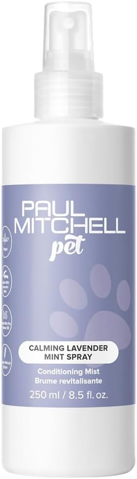 Paul-Mitchell-Pet-Calming-Lavender-Mint-Spray,-Conditioning-Mist,-Grooming-Spray-for-Dogs,-1075