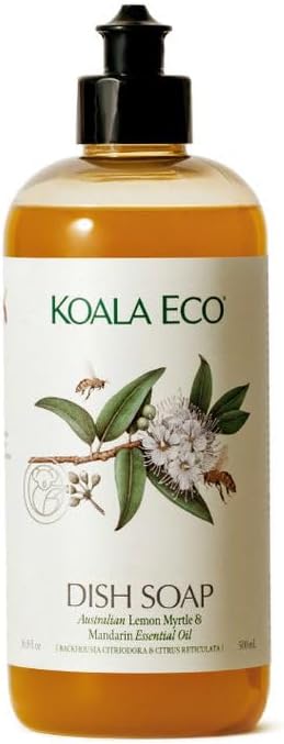 Koala-Eco-Dish-Soap,-Australian-Lemon-Myrtle-&-Mandarin-Essential-Oil,-16oz-269