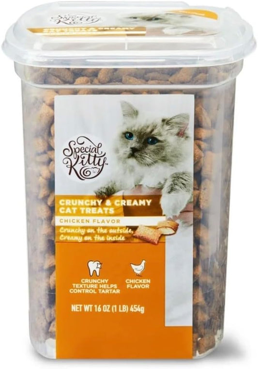 Special-Kitty-Crunchy-&-Creamy-Cat-Treats,-Chicken-Flavor,-16-oz----314