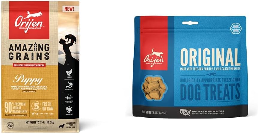 ORIJEN®-Dry-Dog-Food,-High-Protein,-Amazing-Grains-Puppy-22.5LB-Freeze-Dried-Dog-118