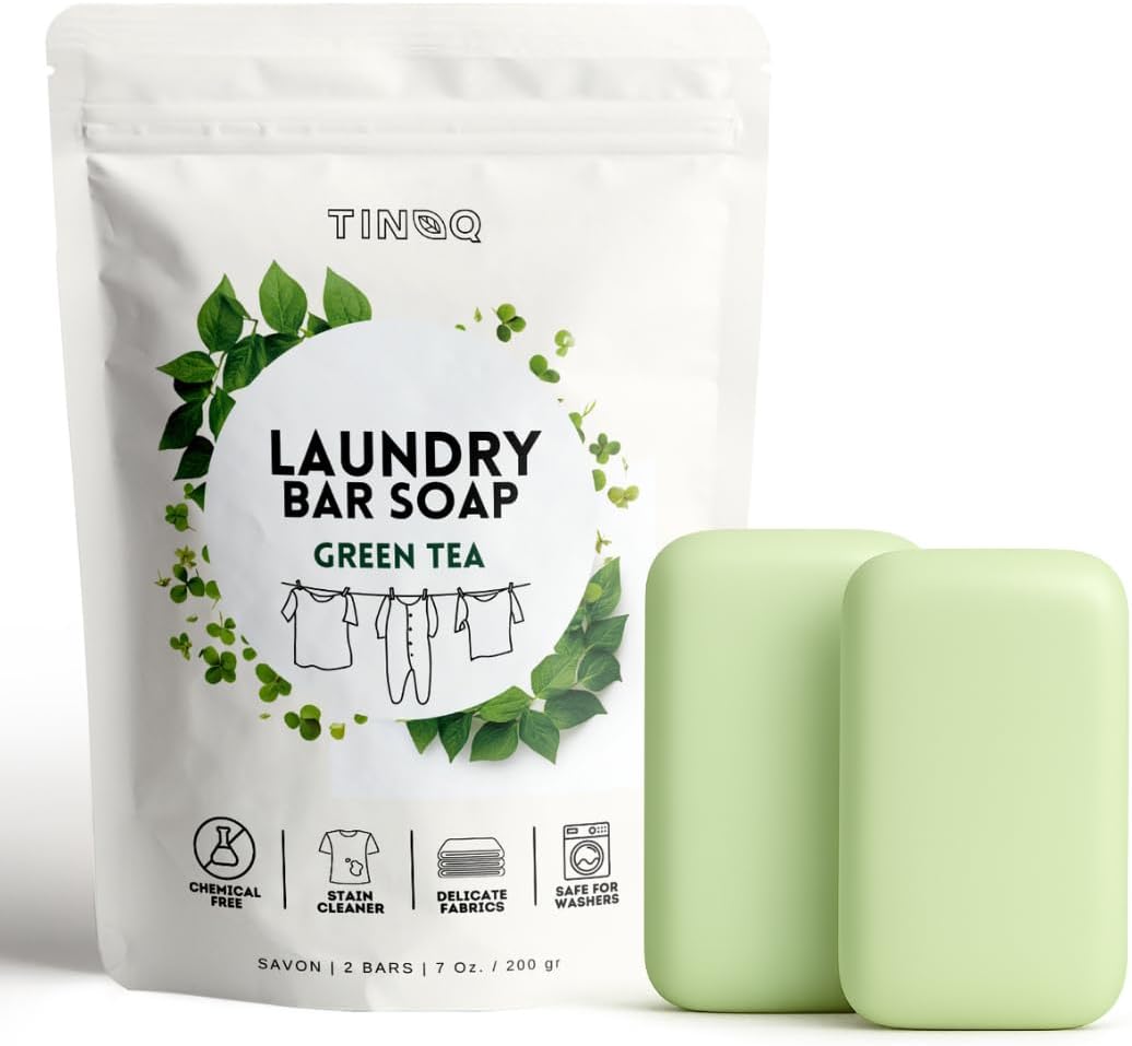 Hypoallergenic-Laundry-Soap-Bar-with-Green-Tea-for-Sensitive-Skin---2Pcs-49