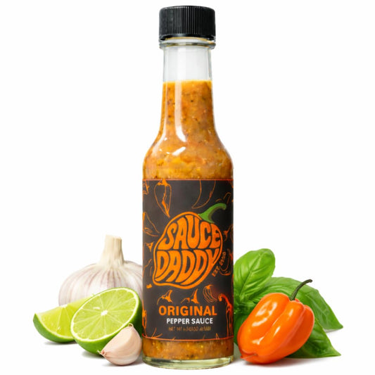 Sauce-Daddy-Too-Hot-Sauce,-Lime-&-Basil-Organic-Sauce-with-Low-359