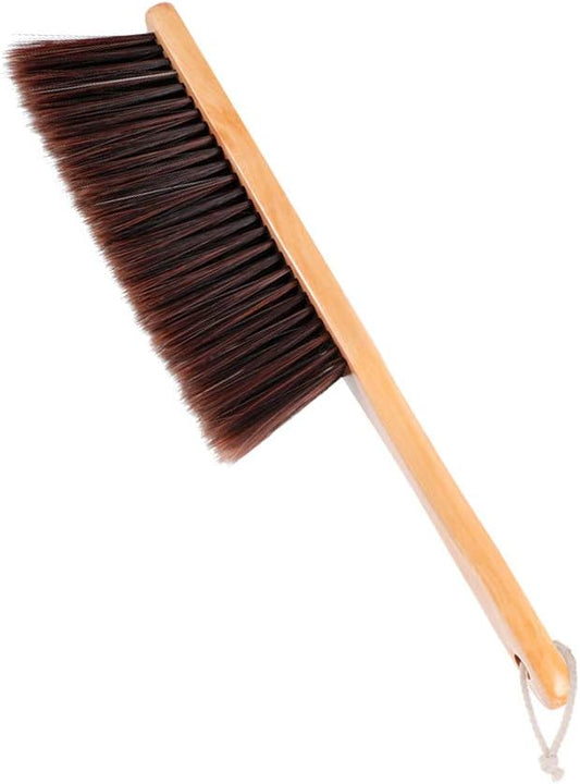 Hand-Broom,-Dust-Brush,-Horse-Hair-Brush-with-Wood-Handle,-3665