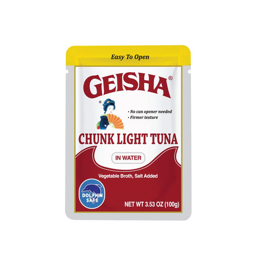 GEISHA-Chunk-Light-Atún-en-agua-3.53-onzas-(paquete-de-24),-atún|-HALAL-219