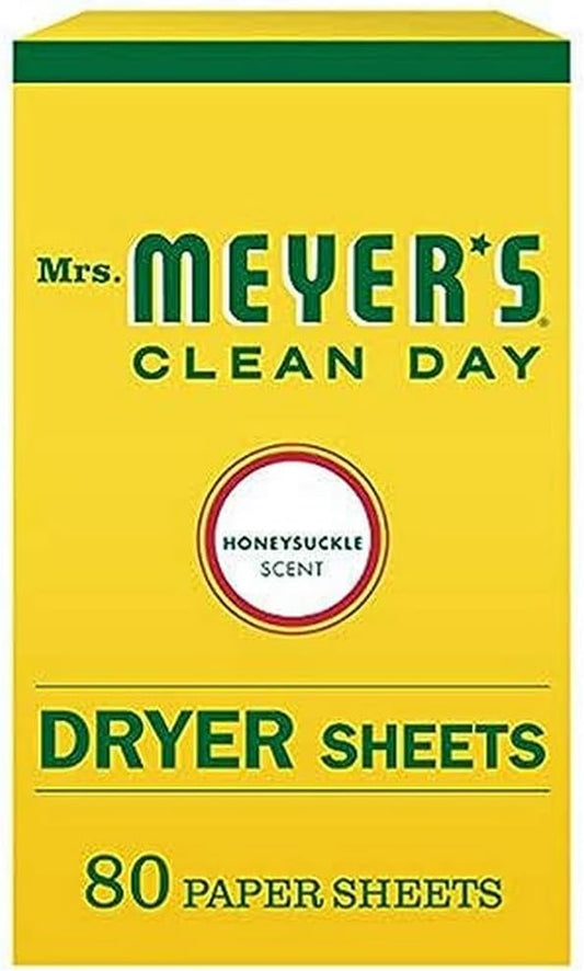 MRS.-MEYER'S-CLEAN-DAY-Dryer-Sheets,-Fabric-Softener,-Reduces-Static,-3169