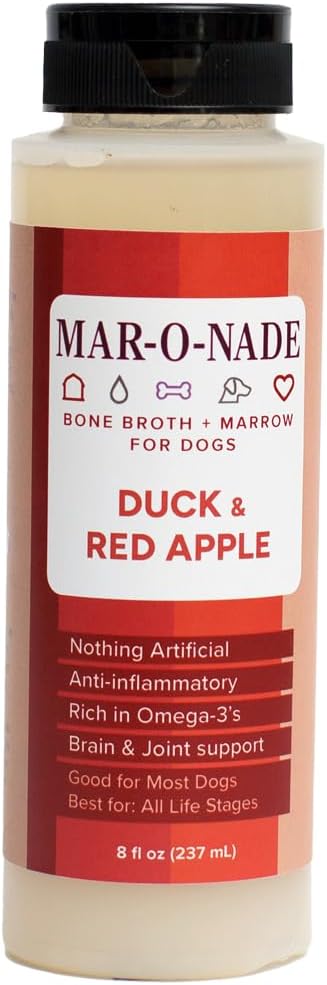 Bone-Broth-+-Marrow-Topper-for-Dogs---Duck-&-Red-Apple,-8-702