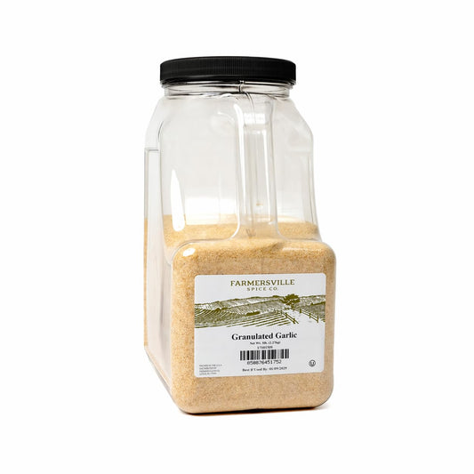 Farmersville-Spice-Co.-Granulated-Garlic,-5-lb-Handle-Jug,-Kosher-Spice-for-1300