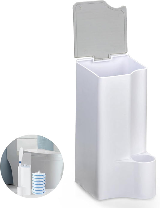 Holder-for-Clorox-Toilet-Wand,-Compatible-with-Clorox-Toilet-Wand-Holder-only,-White-&-Gray-856