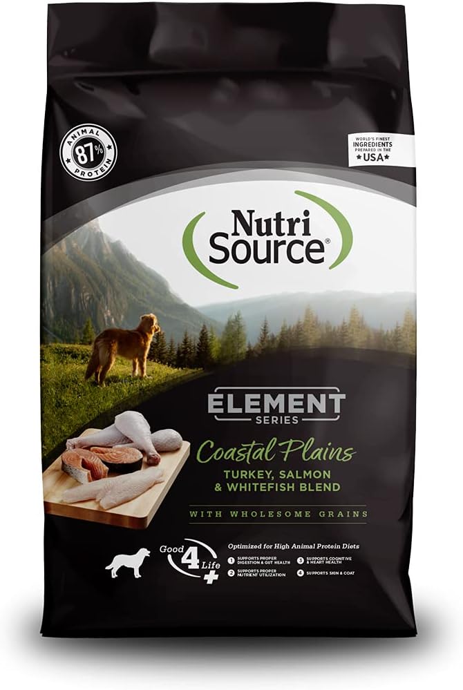 NutriSource-Element-Series-Coastal-Plains-Dry-Dog-Food,-Turkey,-Salmon,-and-Whitefish,-12LB-942