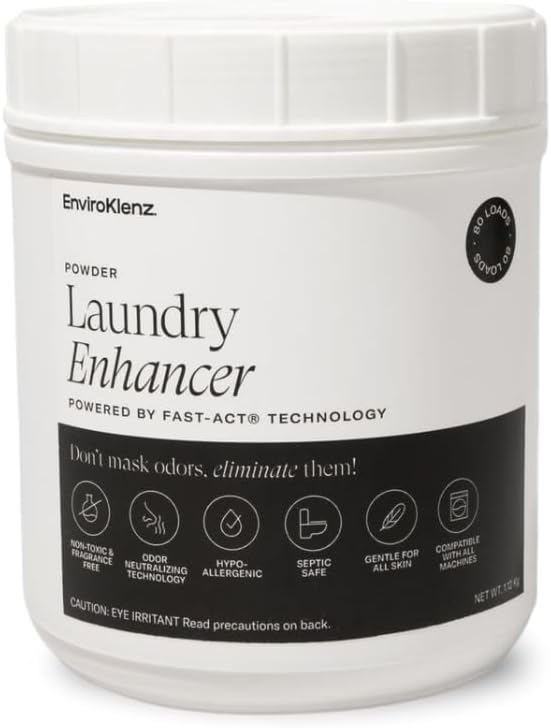 EnviroKlenz-Laundry-Enhancer-Odor-Eliminator,-Laundry-Powder,-80-Loads-|-203