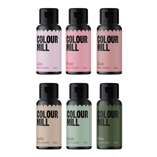 Colour-Mill-Botanical-Pack-Aqua-Blend-Water-Based-Food-Coloring,-20-Milliliters-Dusk,-Lilac,-Rose-1213