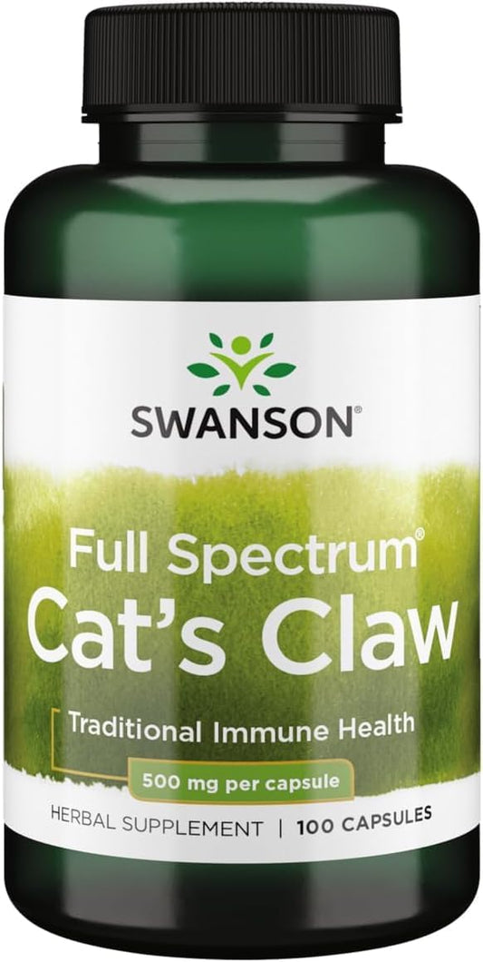 Swanson-Full-Spectrum-Cat's-Claw---Herbal-Supplement-Promoting-Digestive-Health-&-Immune-System-559
