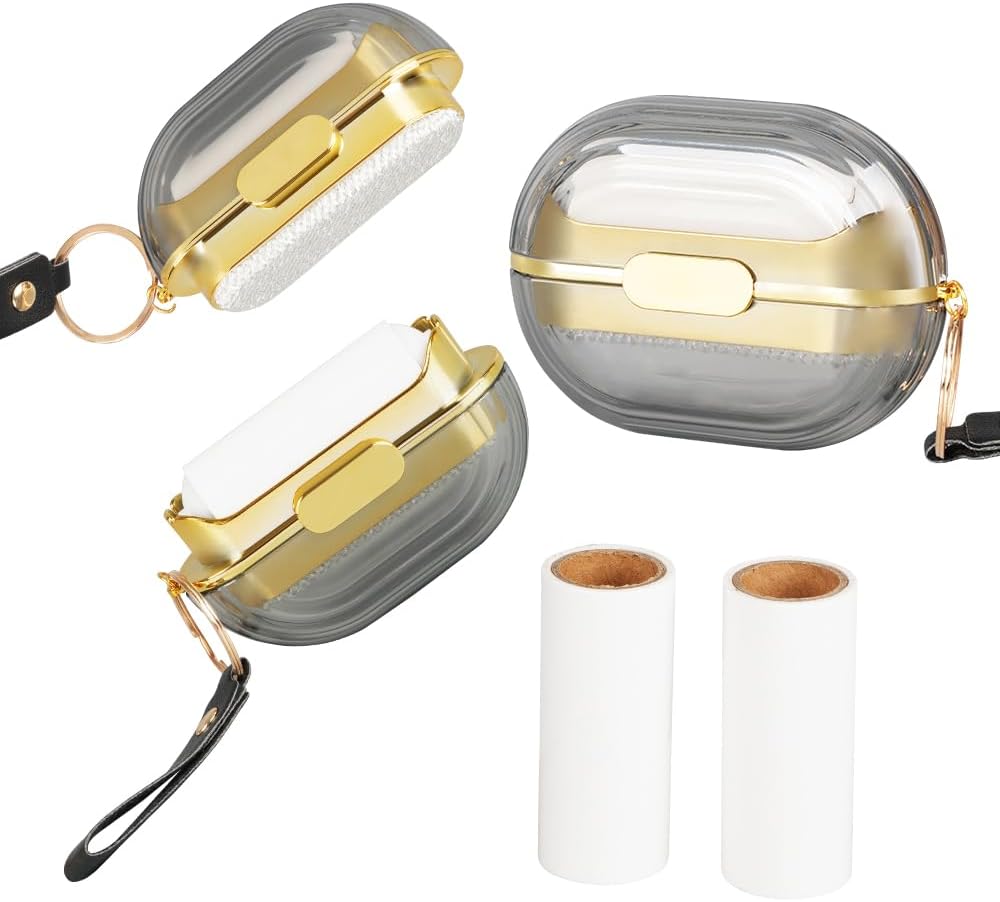 Double-Sided-Travel-Portable-Lint-Roller,-Reusable-Mini-Super-Sticky-301