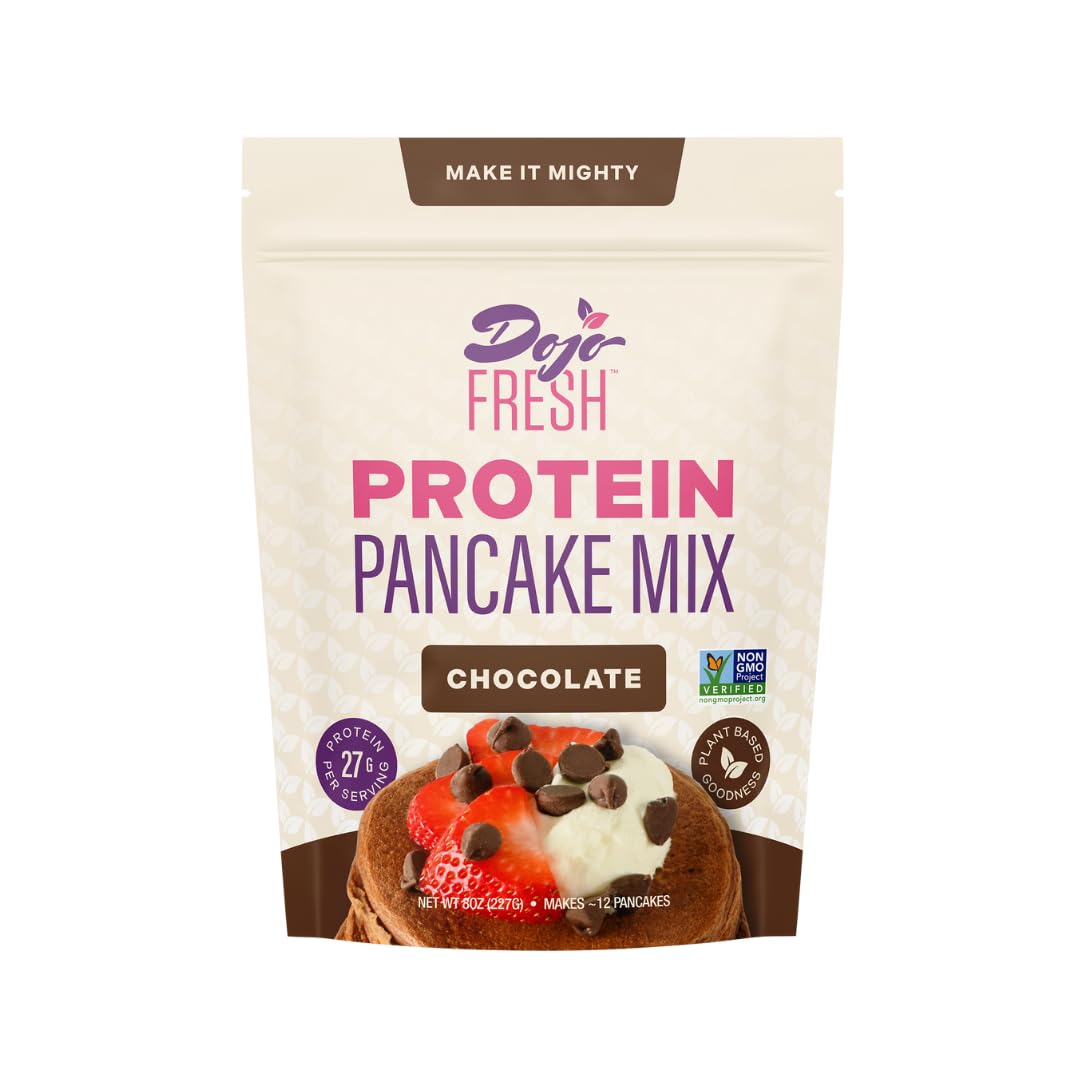 Dojo-Fresh-Chocolate-Protein-Pancake-Mix,-Plant-Based-&-Vegan,-27g-20