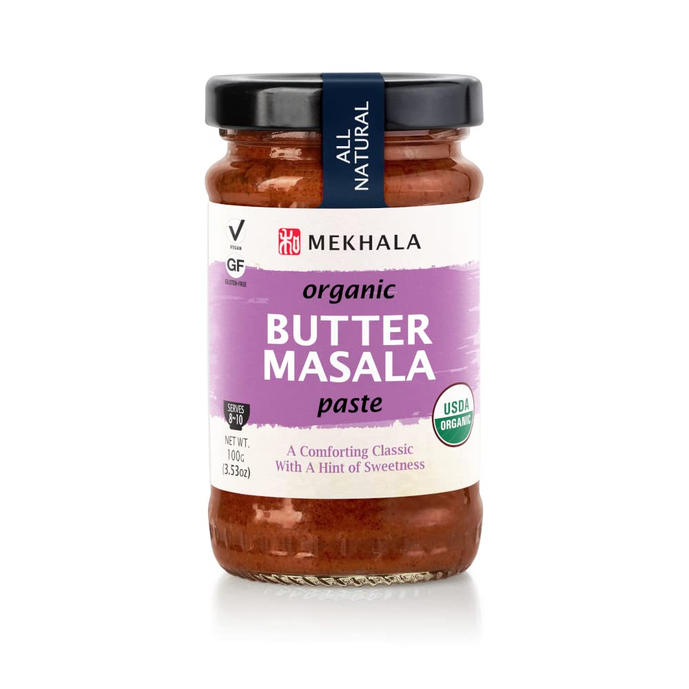 Mekhala-Organic-Butter-Masala-Indian-Cooking-Paste,-Versatile-sauce,-marinade,-cooking-paste.-113