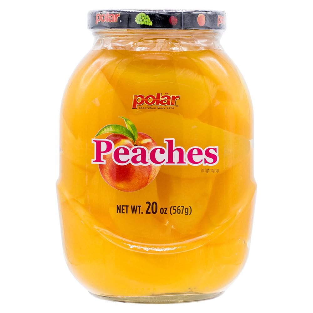 MW-Polar-Peach-Slices-in-Light-Syrup,-glass-Jar-20oz-(pack-of-6)-48