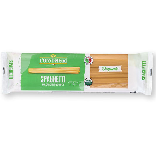 Organic-Spaghetti,-4-pack,-L'Oro-del-Sud-Pasta,-1167