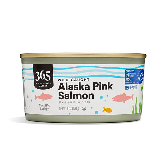 365-By-Whole-Foods-Market,-Wild-Fancy-Pink-Salmon,-6-Ounce-----771