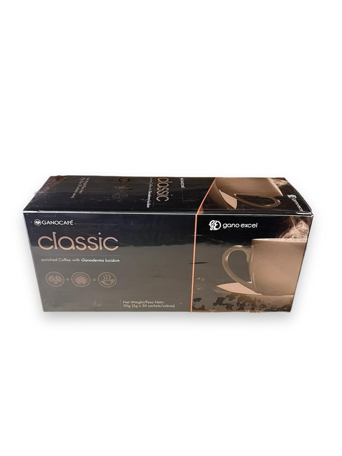 Gano-Excel-Classic-Coffee-con-Ganoderma-Lucidum-hongo-de-Asia-Café-sobres1228