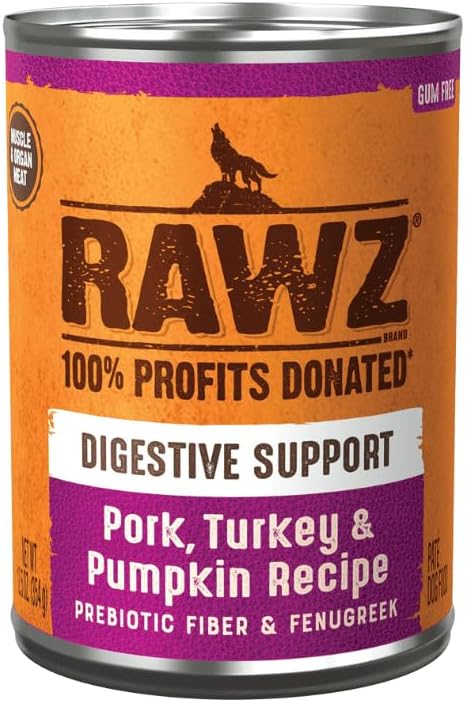 Rawz-Natural-Pet-Food,-Digestive-Support-Canned-Dog-Food,-12.5-Ounce-(Pork/Turkey-&-711