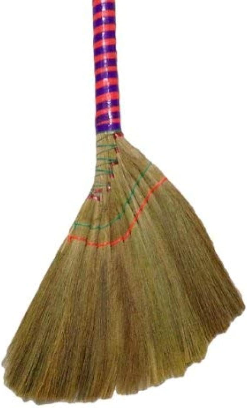 One-Vietnamese-Soft-Fan-(Straw)-Broom,-40-Inch-----2357