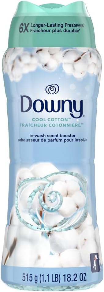 Downy-In-Wash-Laundry-Scent-Booster-Beads,-Cool-Cotton,-18.2-oz-3463