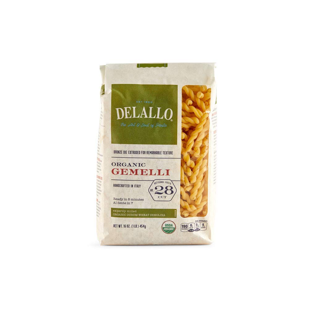 Delallo,-Pasta-Gemelli-Organic,-16-Ounce-----1138
