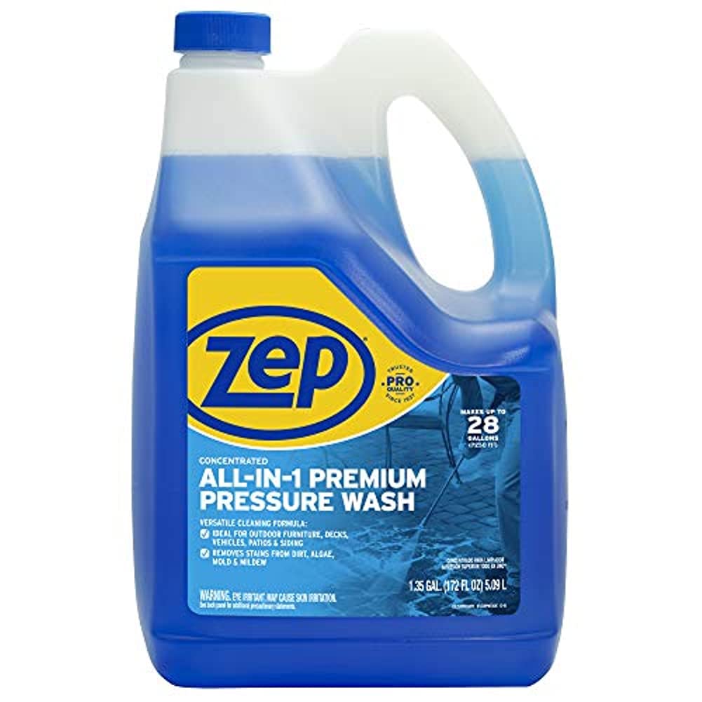 Zep-All-in-1-premium-Pressure-Washing-Concentrate-(172-Fl.-Oz/5.09L),-blue-----------732