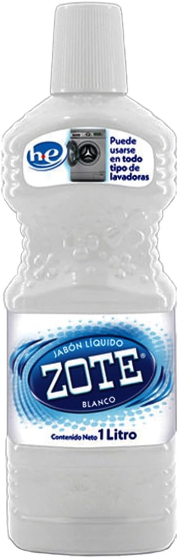 ZOTE-Zote-White-Liquid-Laundry-Detergent-Soap-Jabon-33.81fl-oz/1-liter-(Pack-604