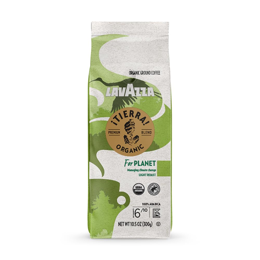 Lavazza-¡Tierra-for-Planet-Ground-Coffee,-Light-Roast,-1-Arabica,-10.5-oz-Bag-2490