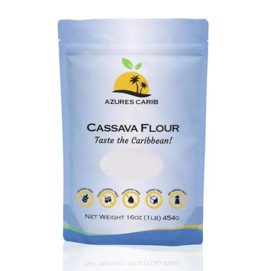 Azures-Carib-Cassava-Flour-1lb-Bag,-Cassava-Root-Flour-for-Cooking-&-104