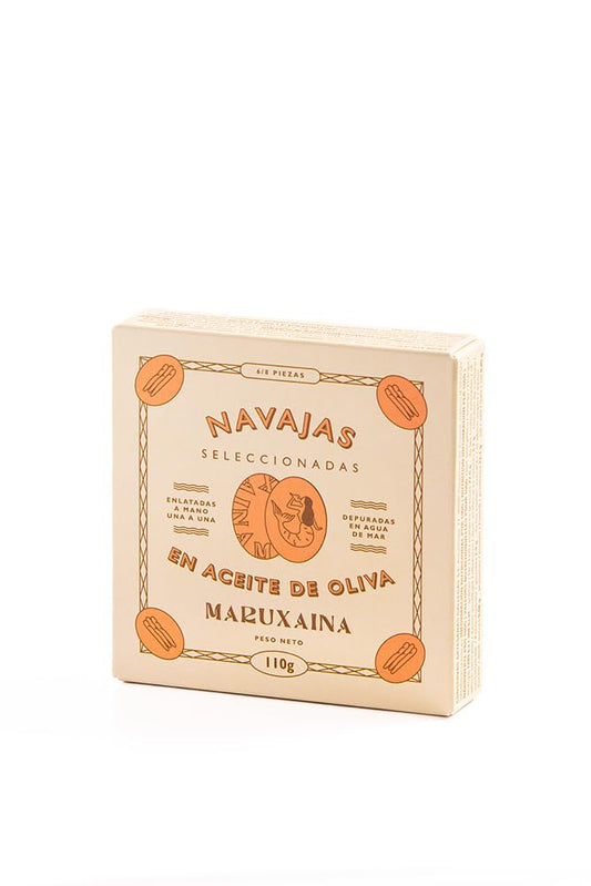 Maruxaina.-Navajas-en-Aceite-de-Oliva-Español.-45875-piezas.-110g-(3.88oz).-----176