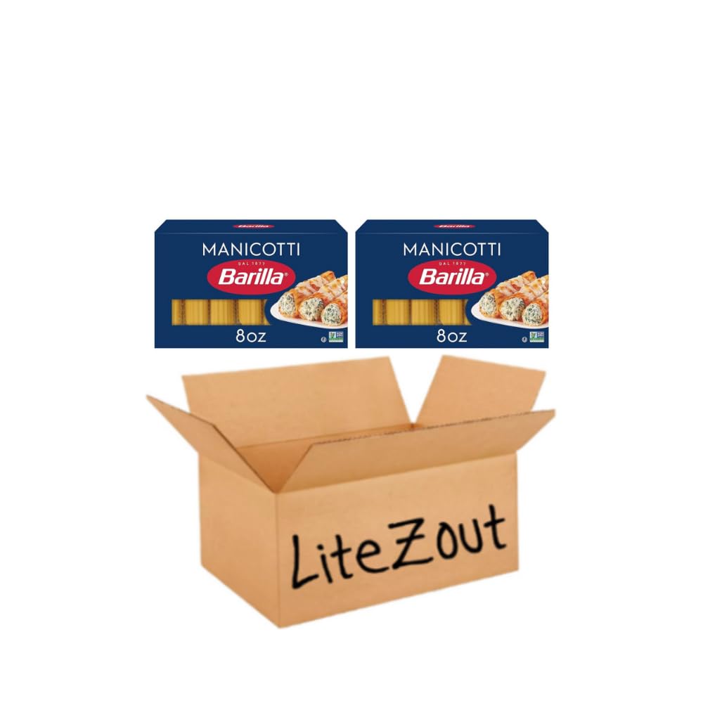 Medium-Manicotti-Pasta,-8-Ounces,-2-Pack-–-448