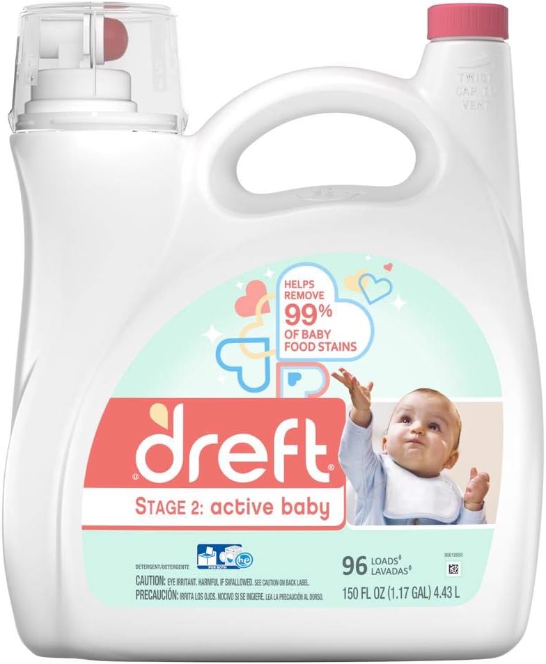 Dreft-Dreft-Stage-0.0833333333333333-Active-Baby-Liquid-Laundry-Detergent,-96-2482