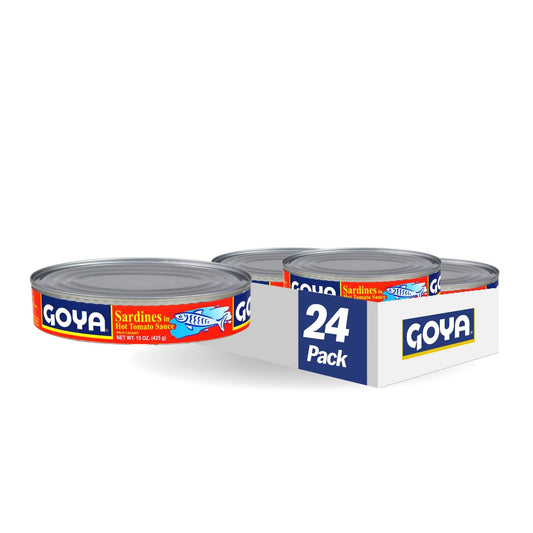 Goya-Foods-Sardinas-en-salsa-de-tomate-caliente,-15-onzas-(paquete-de---436