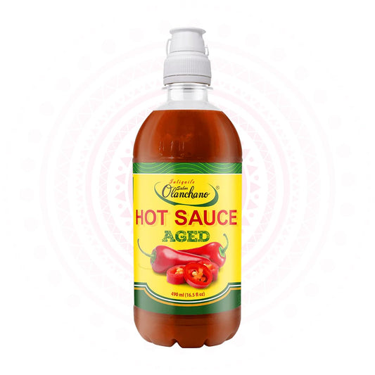 Jutiquile-Sabor-Olanchano-Mild-Hot-Sauce-Aged-with-Jalapeño-from-Olancho,-Rich-327
