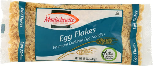 MANISCHEWITZ-Flakes-Egg-Noodles,-12-Ounce-Bags-(Pack-of-28