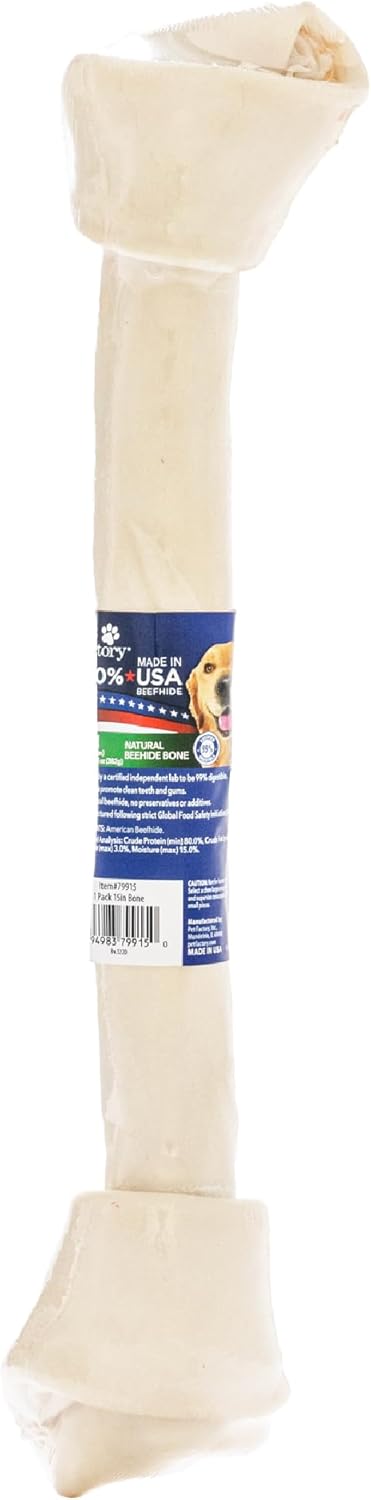 Pet-Factory-1-Made-in-USA-Beefhide-15-17"-Knotted-Bone-Dog-Treat-1553