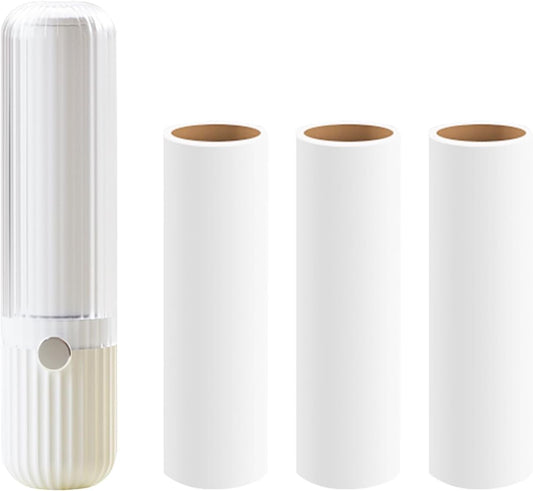 White-Lint-Roller-with-120-Sticky-Sheet,-Mini-Lint-Rollers-1102