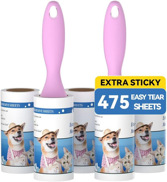 Lint-Removers,Lint-Rollers-for-Pet-Hair-Extra-Sticky,475-Sheets-Total,Dog-669